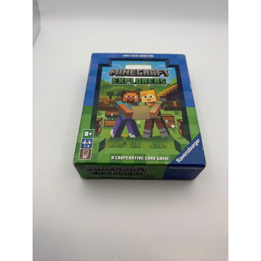 Minecraft Explorers Ravensburger Cooperative Card Game 2024 Matthew Dunstan